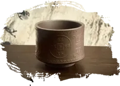 Zisha Teacup – Purple Clay
